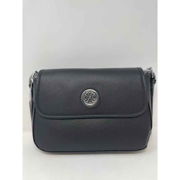 Christian Lacroix Handbags - Christian Lacroix CXL Karen Caviar Shoulder Bag Black Faux Leather Retail $98